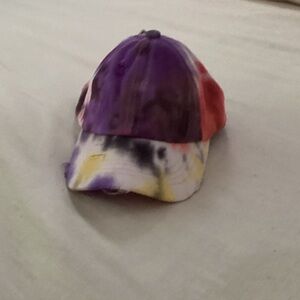 Colorful Tie-Dye Kids Cap
